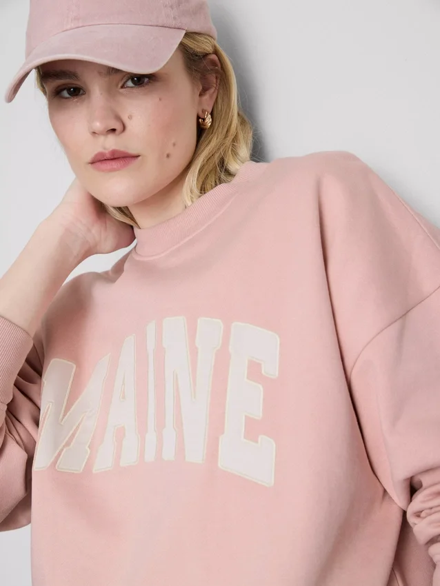 Oversize-Sweatshirt «Maine» mit hohem Baumwollanteil