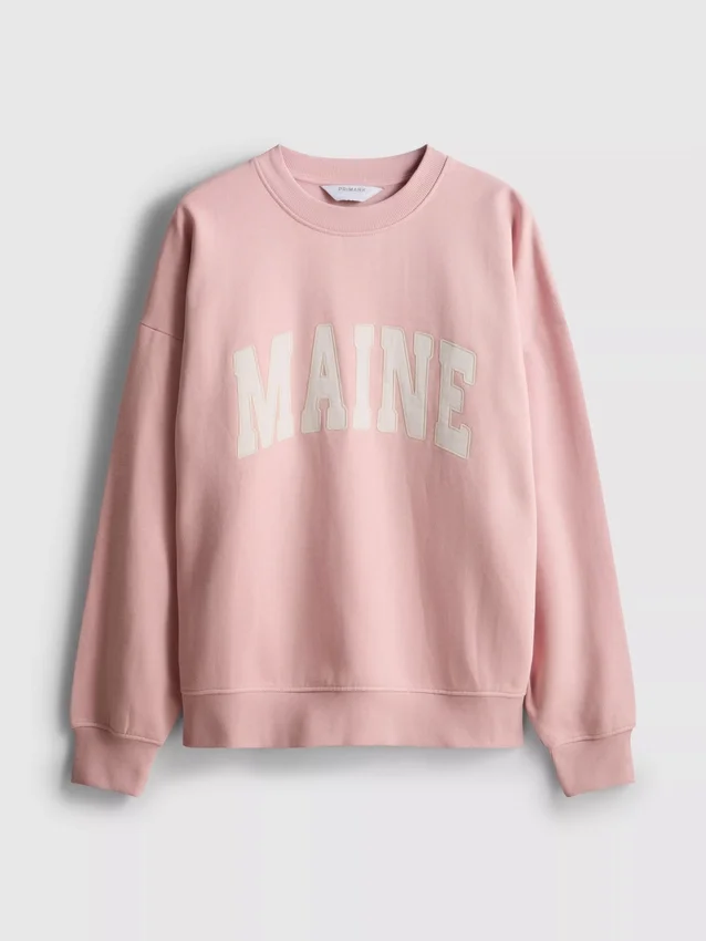 Oversize-Sweatshirt «Maine» mit hohem Baumwollanteil