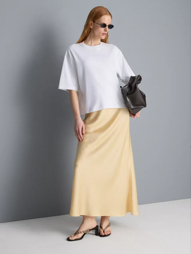 Oversize-T-Shirt aus Baumwolle