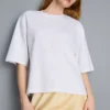 Oversize-T-Shirt aus Baumwolle