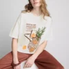 Oversize-T-Shirt im Retro-Stil aus Baumwolle