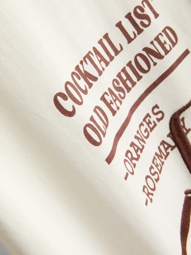 Oversize-T-Shirt im Retro-Stil aus Baumwolle