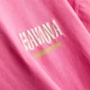 Oversize-T-Shirt mit Grafikprint aus baumwollreicher Havanna-Baumwolle