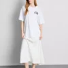Oversized-Boyfriend-T-Shirt aus Baumwolle mit Grafikprint
