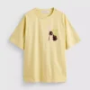 Oversized-Boyfriend-T-Shirt aus Baumwolle mit Grafikprint