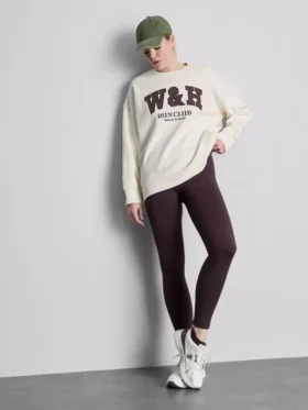 Oversized-Sweatshirt aus baumwollreicher Active-Run-Club-Kombination