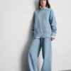 Oversized-Sweatshirt mit überschnittenen Schultern