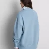 Oversized-Sweatshirt mit überschnittenen Schultern