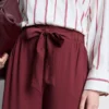 Palazzo-Hose mit Schleifendetail