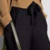 Palazzo-Hose mit Schleifendetail