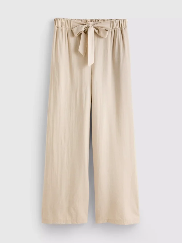 Palazzo-Hose mit Schleifendetail