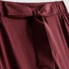 Palazzo-Hose mit Schleifendetail