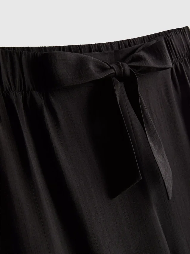 Palazzo-Hose mit Schleifendetail