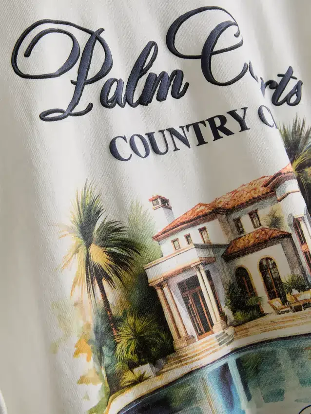 Palm Courts Ringer-Hemd
