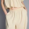 Parachute-Hose mit hoher Taille
