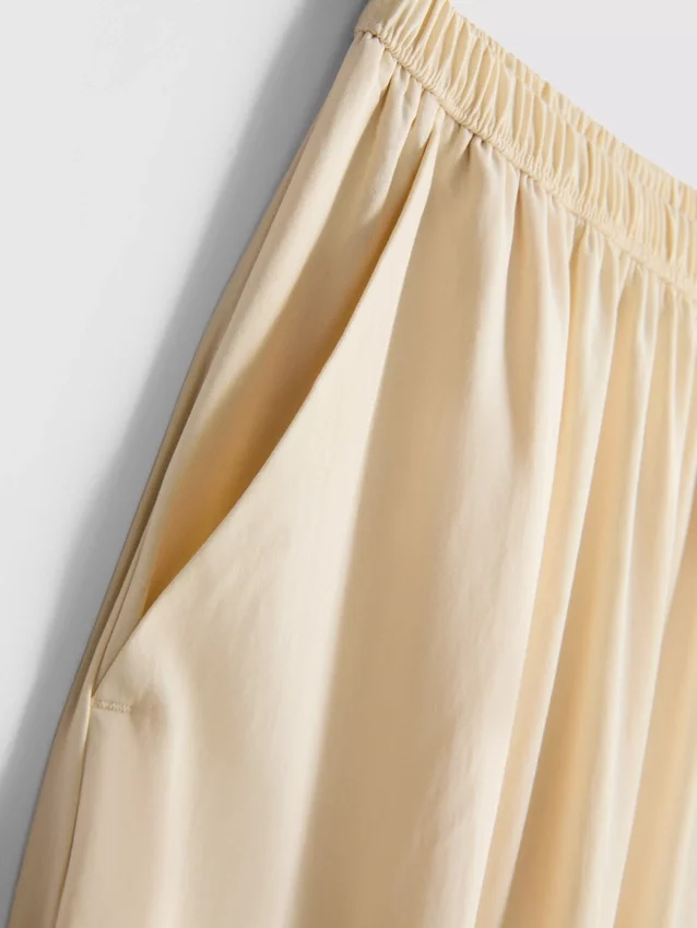 Parachute-Hose mit hoher Taille
