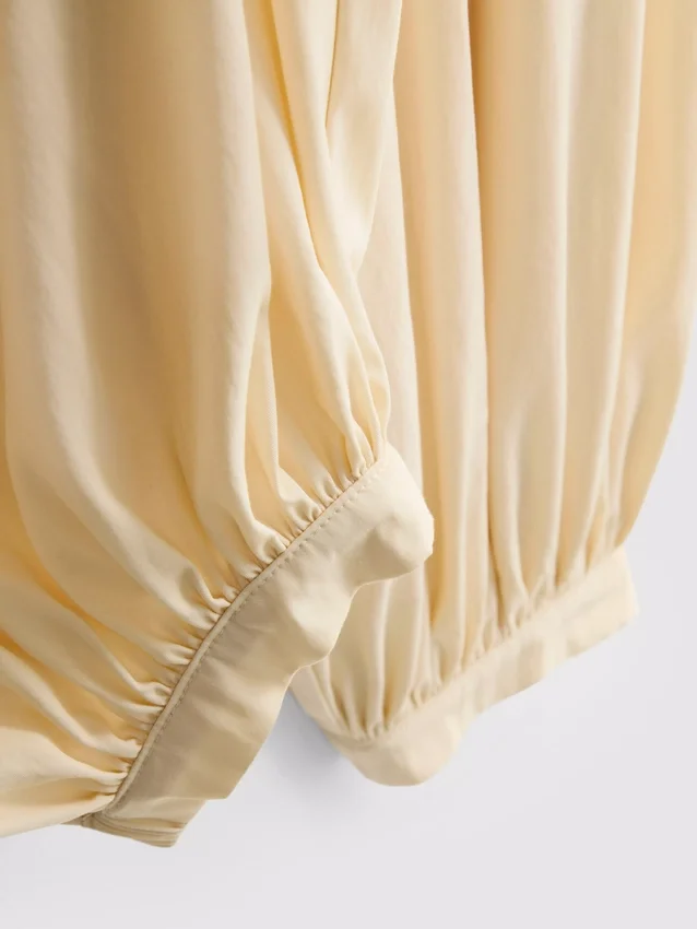 Parachute-Hose mit hoher Taille