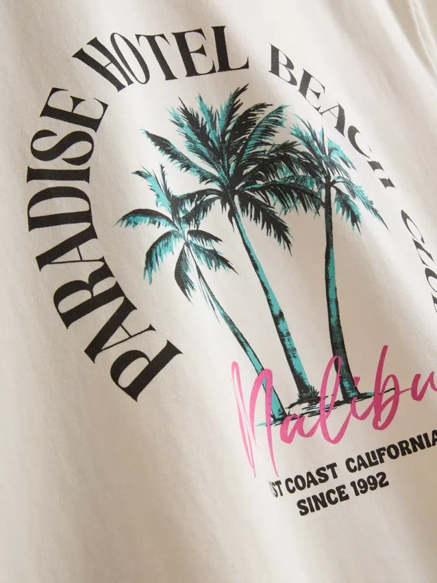 Paradise Beach Grafik-T-Shirt