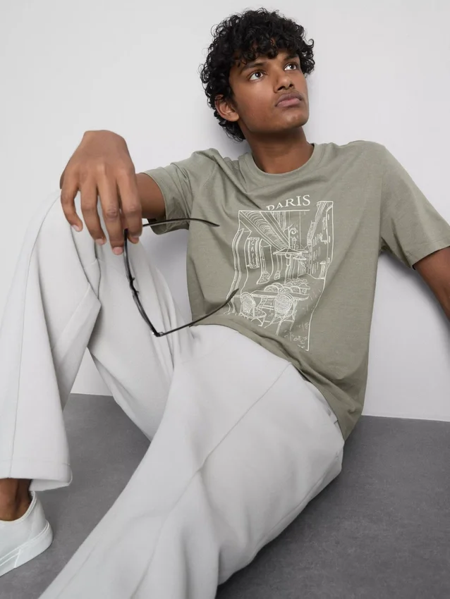 Paris-Grafik-T-Shirt