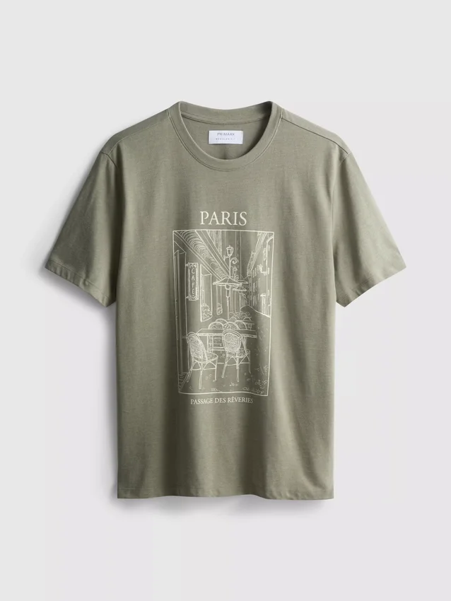 Paris-Grafik-T-Shirt