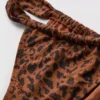 Paula Echevarría Bikini-Hösli mit Leopardenmuster und Glitzer-Effekt