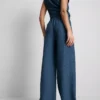 Paula Echevarría – Crinkle-Hose mit weitem Bein