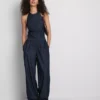 Paula Echevarría Haremshose aus baumwollreichem Denim