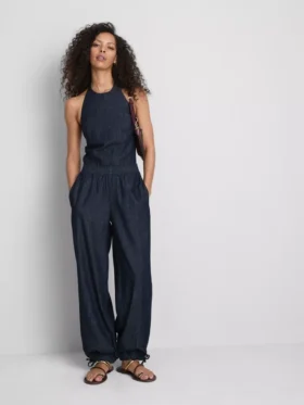 Paula Echevarría Haremshose aus baumwollreichem Denim