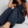 Paula Echevarría Haremshose aus baumwollreichem Denim