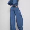 Paula Echevarría Haremshose aus baumwollreichem Denim