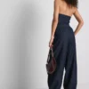 Paula Echevarría Haremshose aus baumwollreichem Denim