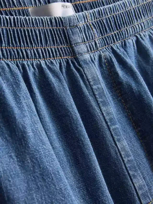 Paula Echevarría Haremshose aus baumwollreichem Denim