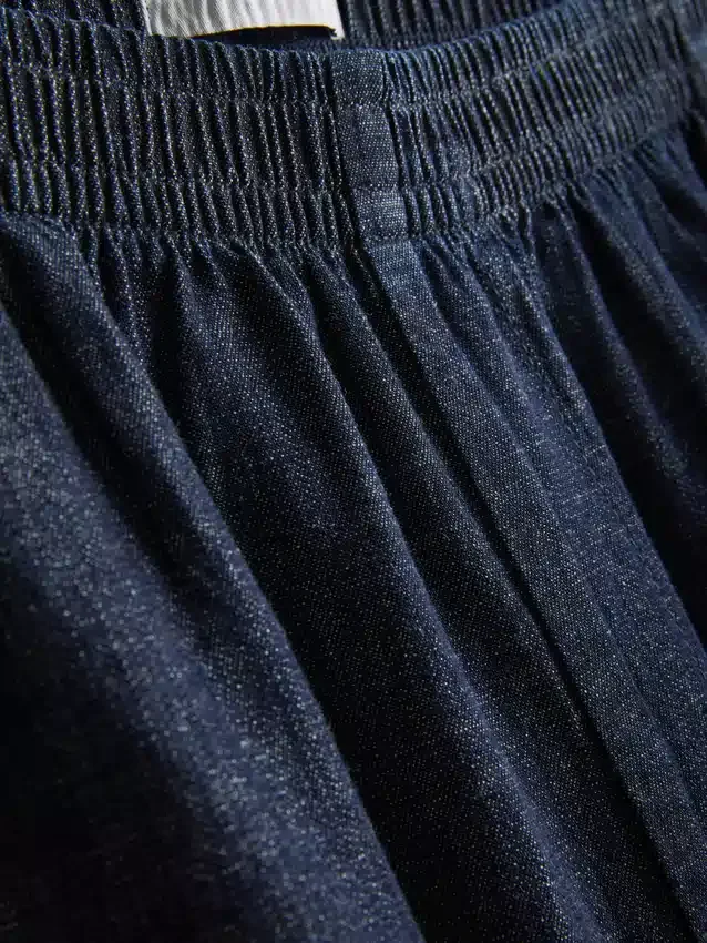 Paula Echevarría Haremshose aus baumwollreichem Denim