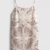 Paula Echevarría Longline-Cami-Top aus geknittertem Satin