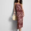 Paula Echevarría Midi-Kleid im Paisley-Muster