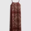 Paula Echevarría Midi-Kleid im Paisley-Muster