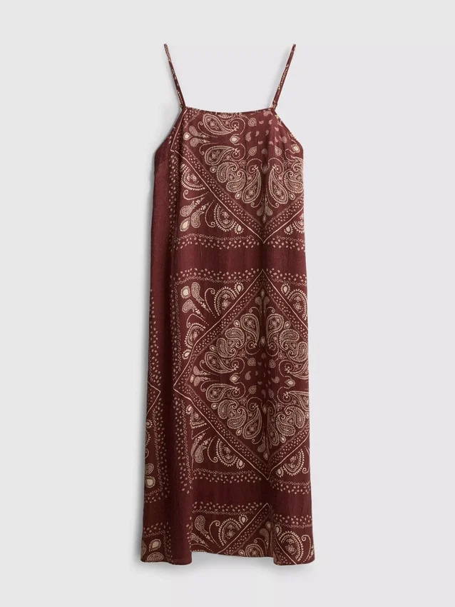 Paula Echevarría Midi-Kleid im Paisley-Muster