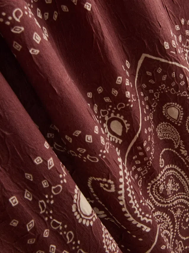 Paula Echevarría Midi-Kleid im Paisley-Muster