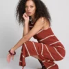 Paula Echevarría – ärmelloses, figurbetontes Midaxi-Kleid