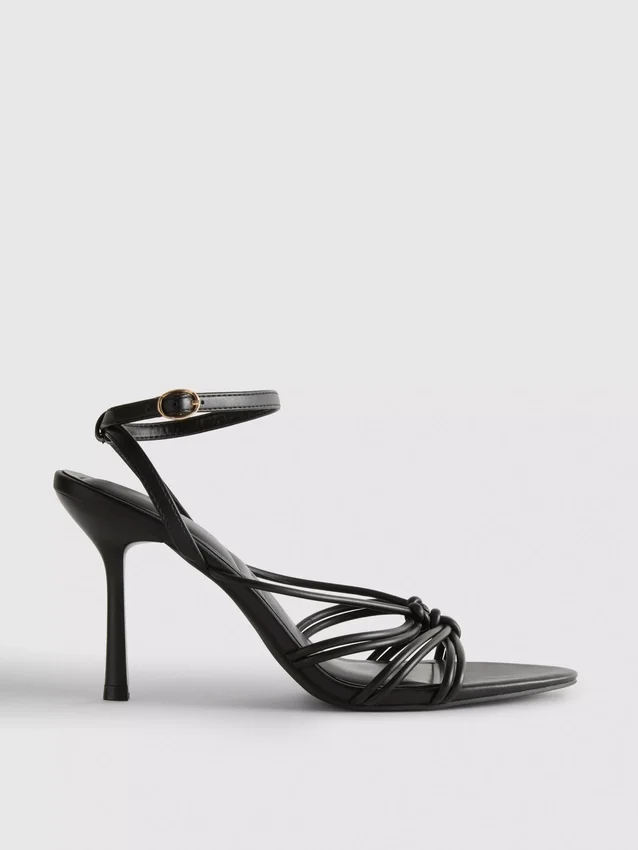 Paula Echevarría Sandalen mit geknotetem Absatz