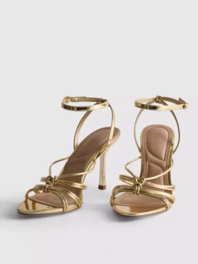 Paula Echevarría Sandalen mit geknotetem Absatz