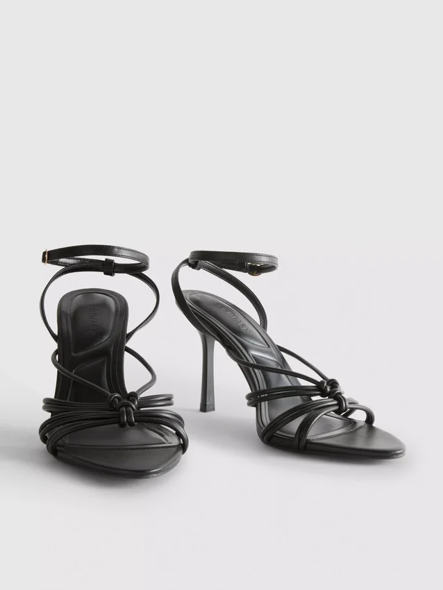 Paula Echevarría Sandalen mit geknotetem Absatz