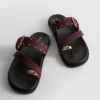 Paula Echevarría Sandalen mit Nieten am Fussbett