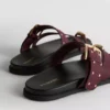 Paula Echevarría Sandalen mit Nieten am Fussbett