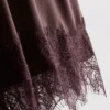 Paula Echevarría Shorts mit Spitzenbesatz