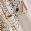 Peanuts Snoopy Baumwoll-Café-Hemd