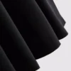 Peplum-Top aus Krepp mit Herzausschnitt