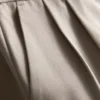 Plissierte Hose mit weitem Bein