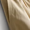 Plissierte Hosen mit weitem Bein in Papieroptik