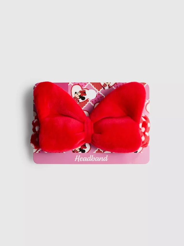 Plüsch-Haarband mit Schleife von Disneys Minnie Mouse